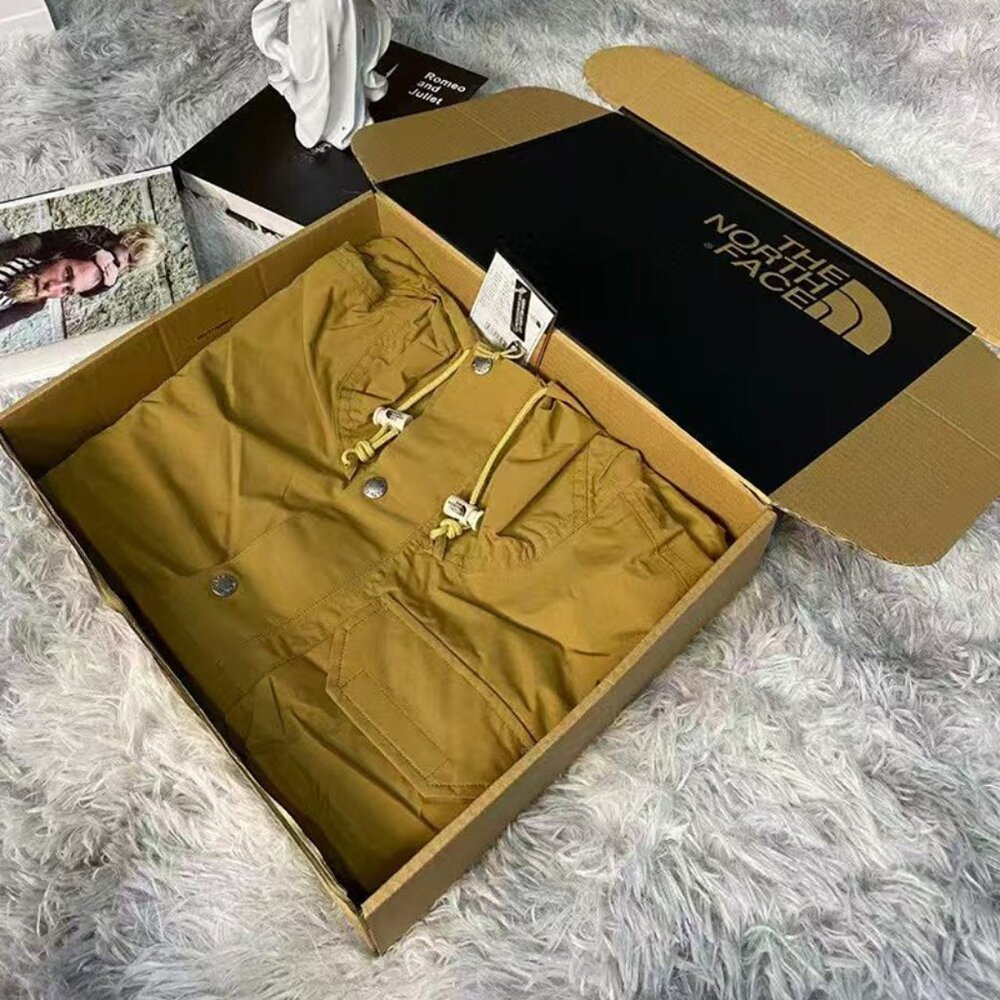 The North Face Multi-Pocket Workwear Rain Coats In Brown